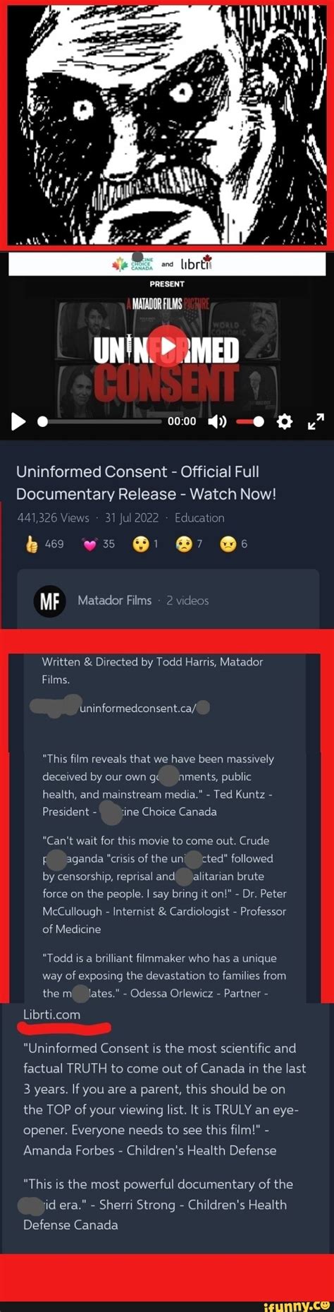Ie PRESENT MATADOR FILMS Uninformed Consent - Official Full Documentary