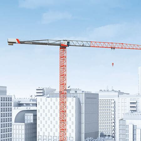 Liebherr Ec B Series Flat Top Crane With A Compact Head Liebherr