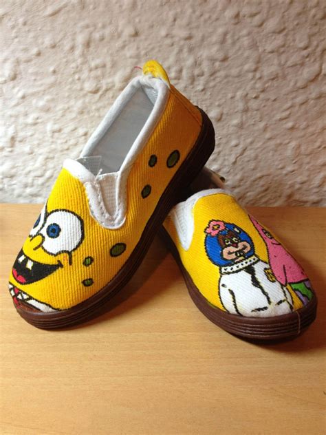 PERSONALIZACIÓN DE CAMISETAS Y ZAPATILLAS ALEX Zapatillas Bob Esponja