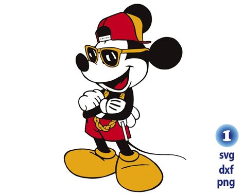 disney mickey mouse rapper svg, mickey mouse classic svg, mi - Inspire ...