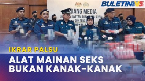 IKRAR PALSU Kastam Rampas Alat Mainan Seks Lebih RM2 Juta YouTube