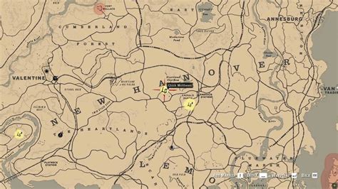 Chick Matthews Treasure Map Guide - RDR2.org