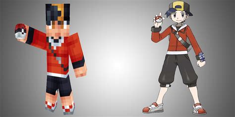 Pokemon Trainer Gold Minecraft Skin