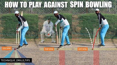 How To Play Spin Bowling In Hindi How To Bat Against Off Spin And Leg