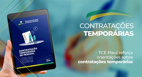 Tce Piau Refor A Orienta Es Sobre Contrata Es Tempor Rias Di Rio Gm