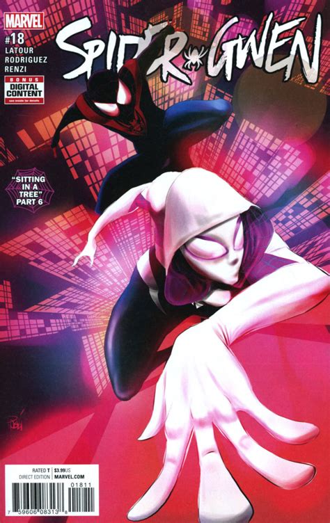 Spider Gwen Vol 2 18 Cover A Regular Robbi Rodriguez Cover Sitting In