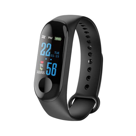 M3 Smart Bracelet Sleep Monitoring Heart Rate Blood Pressure Pulse