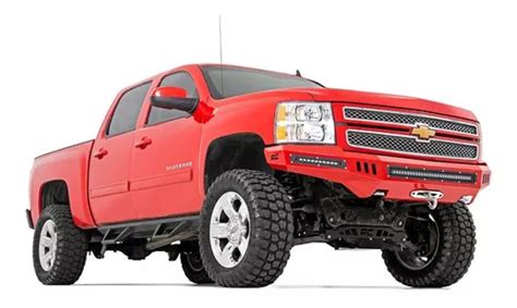 Defensa Delantera Con Luz Led Chevy Silverado En Venta En