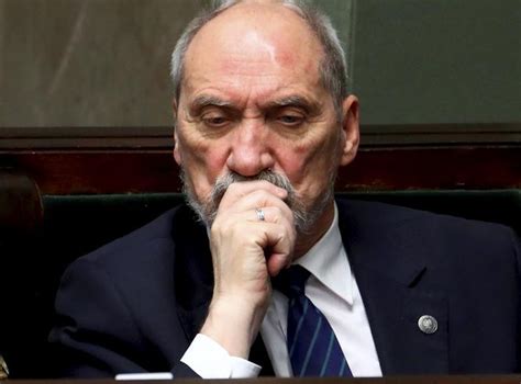 Macierewicz M Wi O Katastrofie Smole Skiej I Deklaruje Mo Ecie Mnie