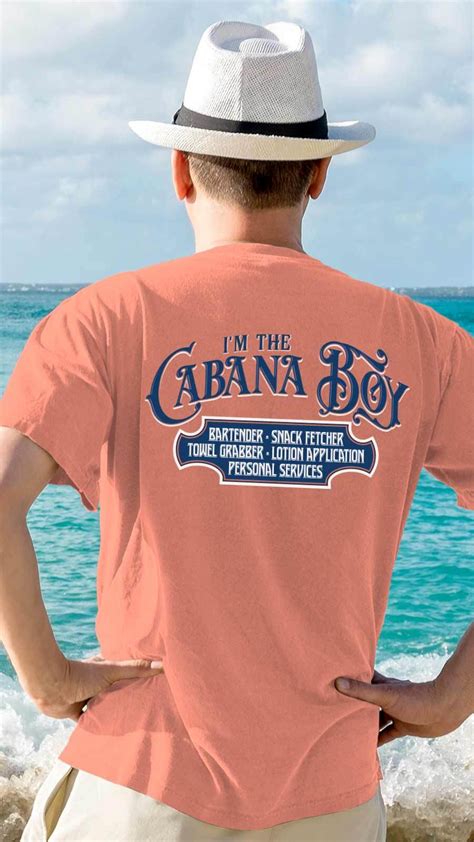 Im The Cabana Boy Satisfying My Wife And Her Friends T Shirt Islandjay