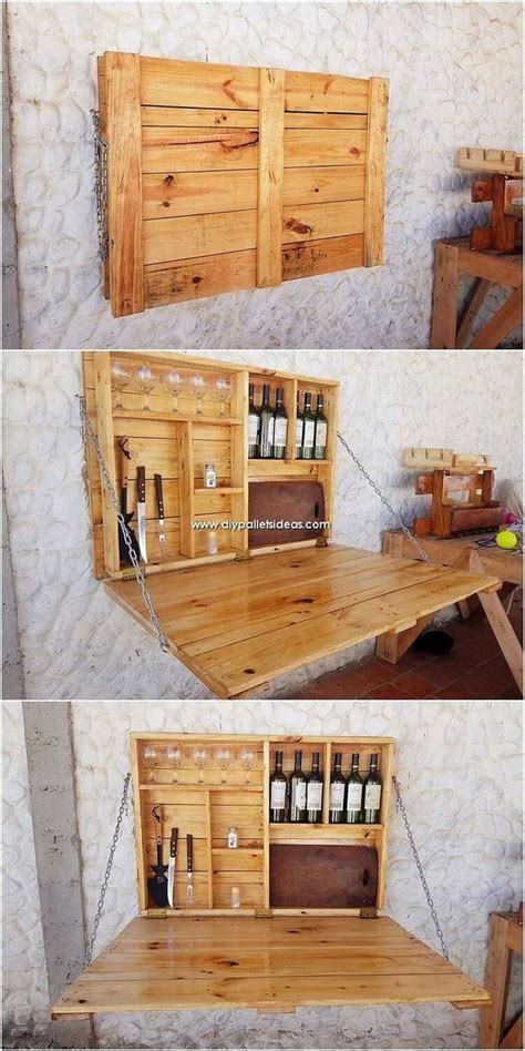 Diy Folding Pallet Bar – HOMYSTYLE
