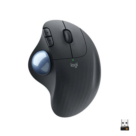 Souris Trackball Sans Fil Logitech Ergo M Bluetooth Ergonomique Noir