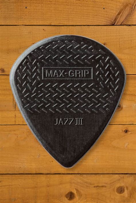 Dunlop 471 3S Max Grip Jazz III Stiffo Pick 1 38mm 6 Reverb