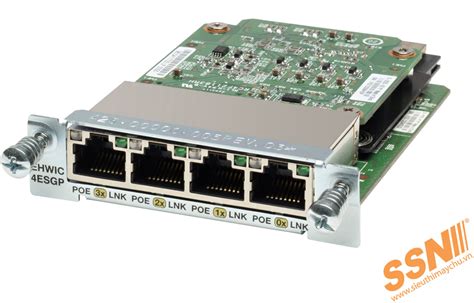 Cisco EHWIC 4ESG 4 Port Gigabit Ethernet Enhanced High Speed WAN