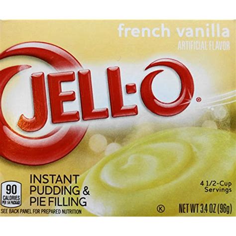 Jell O French Vanilla Pudding 3 4 Oz Pack Of 3 Walmart