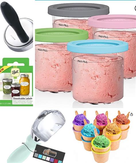 Top 10+ Ninja Creami Accessories You Need - I Dream of Ice Cream