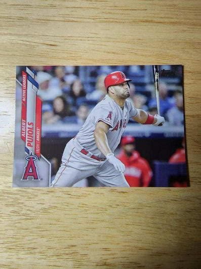 Albert Pujols Ungraded Topps Update