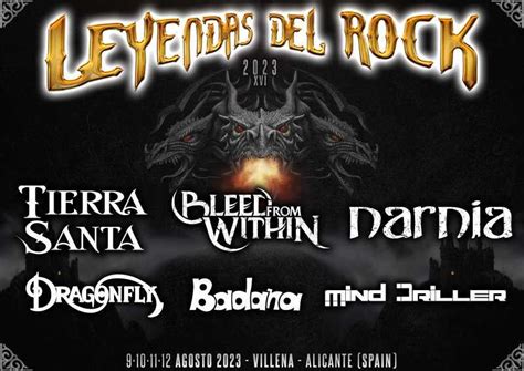 Nuevas Confirmaciones Del Leyendas Del Rock Metaltrip