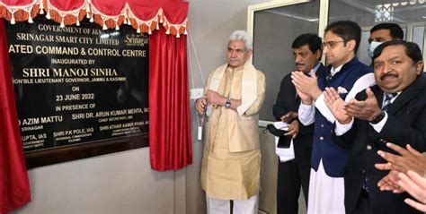 Lt Governor Inaugurates Integrated Command Control Centre Under