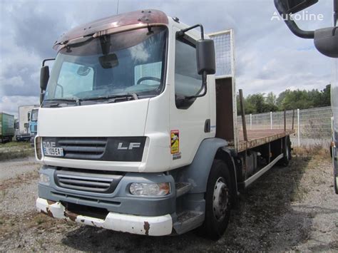 DAF LF55 220 Platform Truck For Sale France LIMAY VL31314