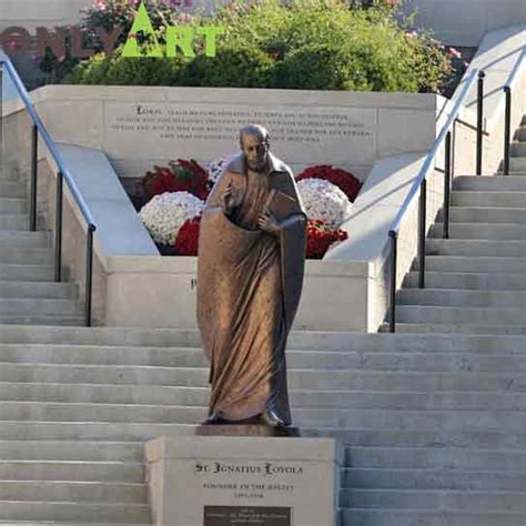 Church St Ignatius of Loyola Statue Sculpture | onlyart sculpture co.,ltd