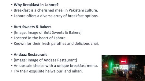 Best Breakfast Places In Lahore Pdf