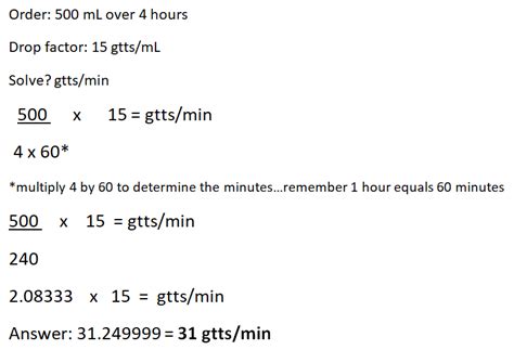 Calculate Iv Drop Factor