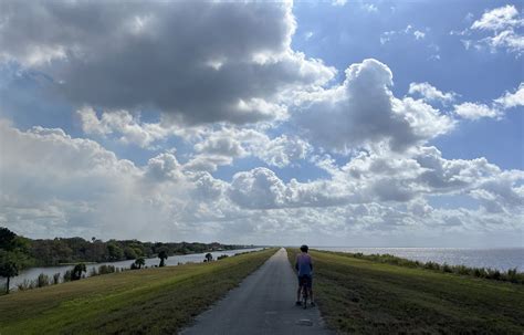 Lake Okeechobee Scenic Trail Ideal For Bicycling Fast And Far