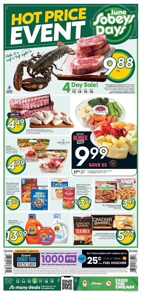 Sobeys Flyer West June To June Onlineflyersca