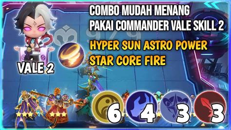 COMBO MUDAH MENANG PAKAI COMMANDER VALE SKILL 2 MAGIC CHESS MOBILE