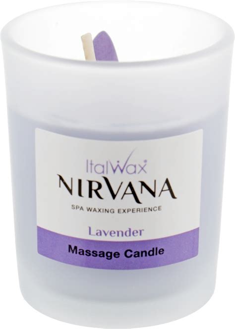 Ароматична масажна свічка Нірвана Лаванда ItalWax Nirvana Lavender