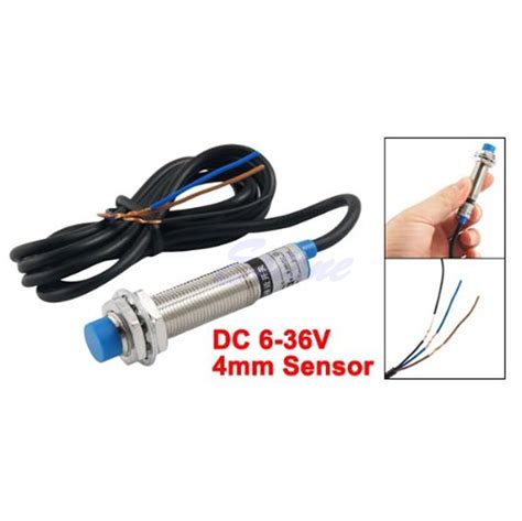 Sms Cylindrical Inductive Proximity Sensor Detection Switch Npn Dc V