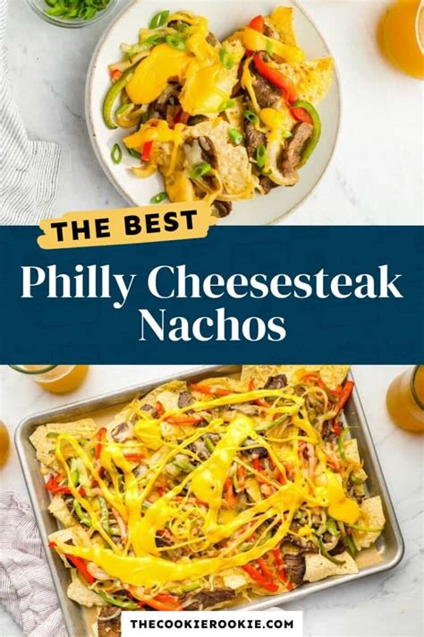 Philly Cheesesteak Nachos Recipe The Cookie Rookie®