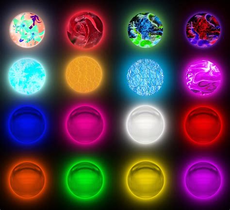 Png Glowing Orbs For Fantasy Digital Download Etsy