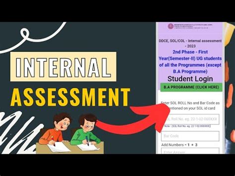 Sol Internal Assessment Cheating Postpone Exam Bcom Program Hons