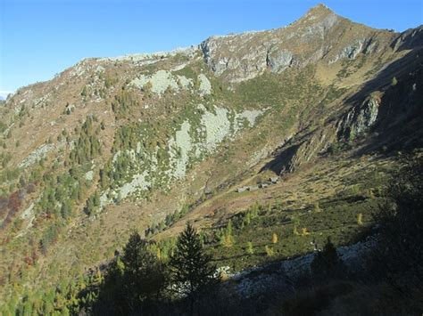 Sulla Via Del Ritorno Di Nuovo Verso Lalpe Menta Ora Hikr Org