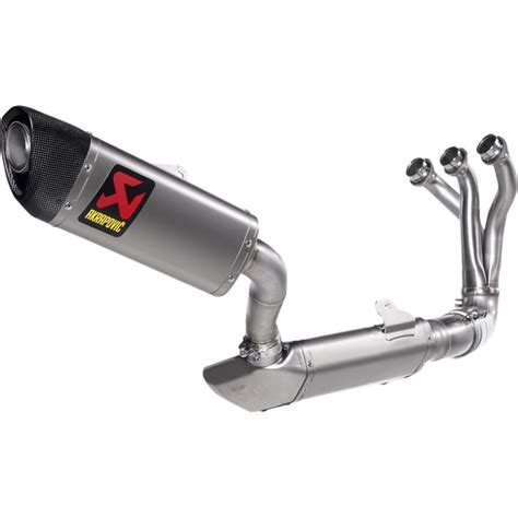 Ligne Complete Pot D Echappement Akrapovic Racing Line Yamaha Mt