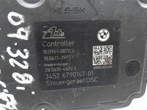 Bmw I Rwd Vsa Abs Pump Modulator Accumulator