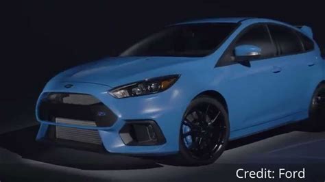 Nitrous Blue 2016 Ford Focus Rs With Interior B Roll Youtube