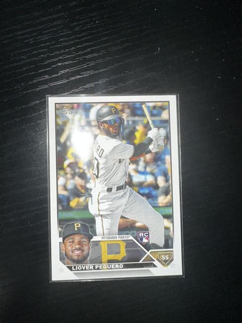 Liover Peguero Flagship Rookie Card Rc Topps Series Baseball