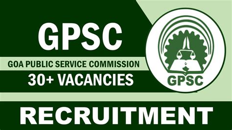 GPSC Recruitment 2024 Notification Out For 30 Vacancies Check Post