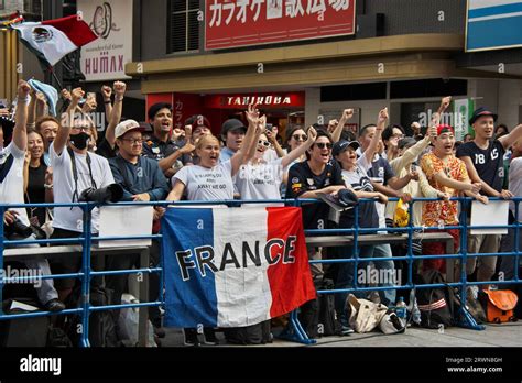 Tokyo Japon Septembre Les Fans De Course Se R Unissent Pour