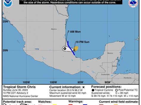 Depresión Tropical Tres se intensifica a Tormenta Tropical Chris