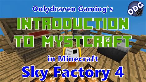 Minecraft Sky Factory Introduction To Mystcraft Youtube