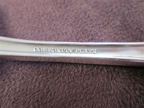 Sheraton Cold Meat Serving Fork Silverplate M Monogram Ebay