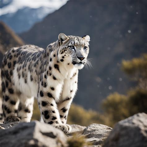 Snow Leopard AI. Where Snow Leopards Live - The Tiniest Tiger