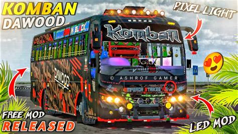 New KOMBAN ZEDONE MOD For BussidTourist Bus Mod New Bus Mod For