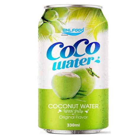 Ml Bnl Coconut Water With Pulp Original Acm Beverage Supplier