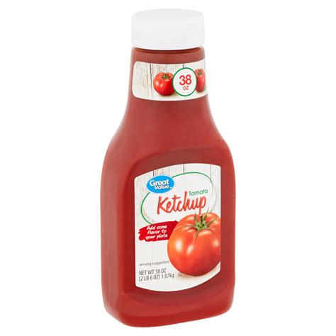 Great Value Tomato Ketchup 38 Oz Walmart