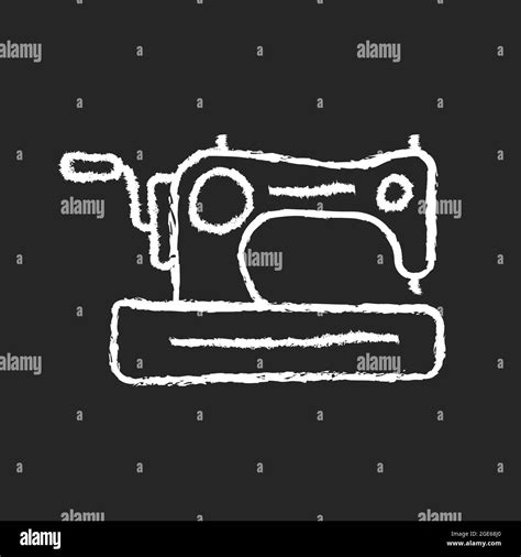 Treadle Sewing Machine Stock Vector Images Alamy